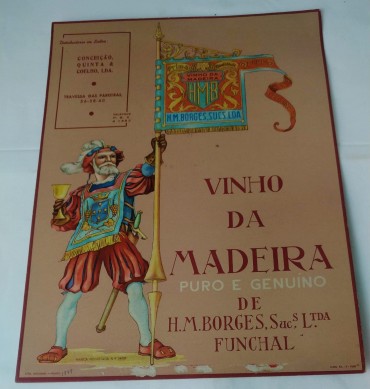 POSTER VINHO DA MADEIRA