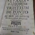 PVB. OVIDII NASONIS FASTORUM - LIBRI VI TRISTIUM LIBRI V DE PONTO LIBRI IV