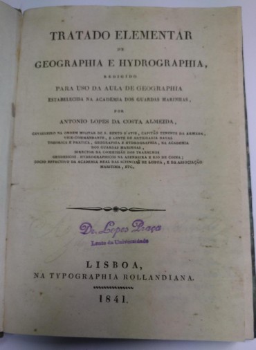 TRATADO ELEMENTAR DE GEOGRAPHIA E HYDROGRAPHIA