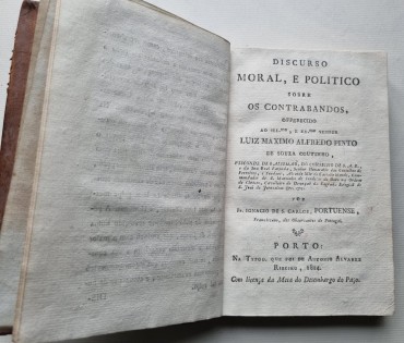DISCURSO MORAL, E POLITICO SOBRE OS CONTRABANDOS
