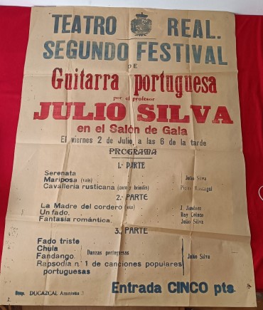 Teatro Real segundo festival de Guitarra portuguesa 