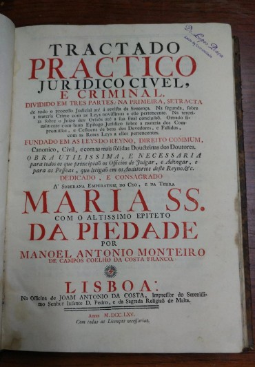 TRACTADO PRACTICO JURIDICO CIVEL E CRIMINAL