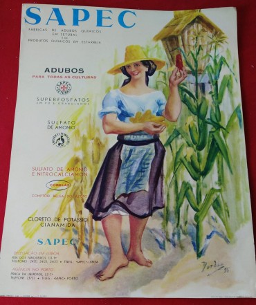 Cartaz publicitário SAPEC