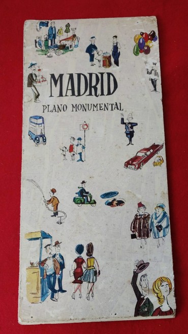 Mapa da cidade de Madrid