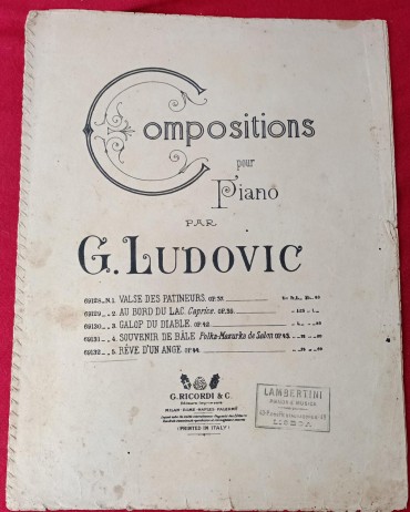 Compositions pour piano par G. Ludovic 