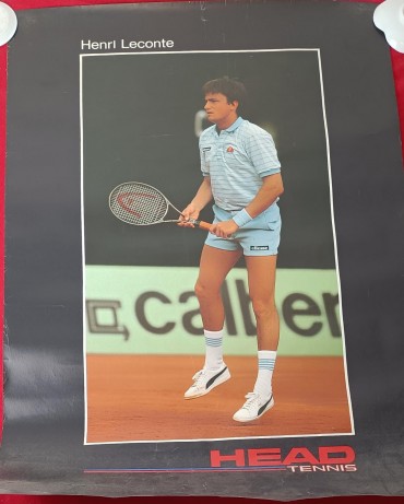 Cartaz «Henri Leconte»