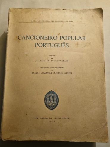 CANCIONEIRO POPULAR PORTUGUÊS 