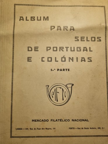 ALBUM PARA SELOS DE PORTUGAL E COLÓNIAS 