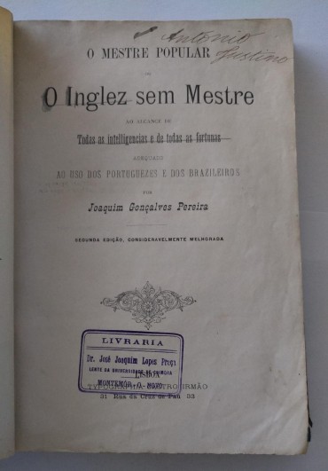 O MESTRE POPULAR OU O INGLEZ SEM MESTRE