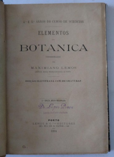 ELEMENTOS DE BOTANICA