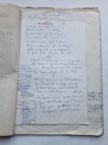 MANUSCRITOS MUSICAIS SOBRE A INDEPENDENCIA DE MOÇAMBIQUE