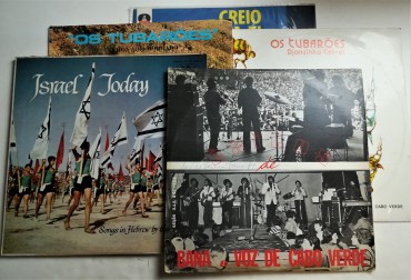 LOTE 5 DISCOS DE VINIL – MÚSICA AFRICANA - 33 ROTAÇÕES