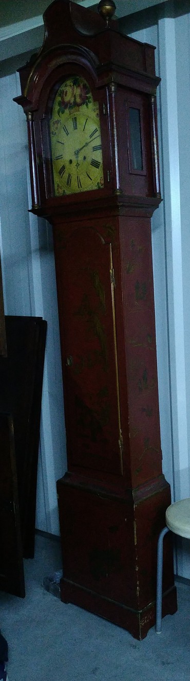 Relógio de caixa alta