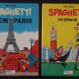 Dois álbuns BD “Spaghetti” (desenhos de Dino Attanasio)