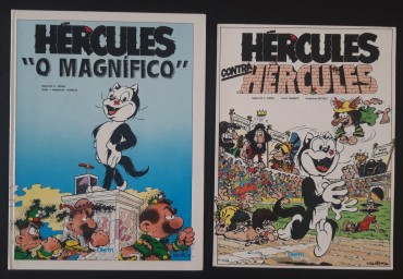 Dois álbuns BD “Hércules” (desenhos de Yannick)