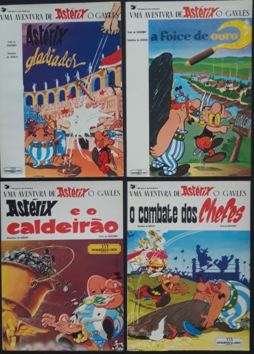 “Asterix” - quatro álbuns Meribérica/Liber