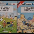 Dois álbuns BD “Os Túnicas Azuis” (desenhos de Willy Lambil)