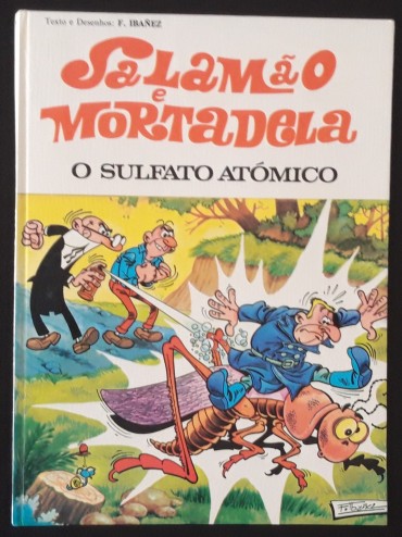 Álbum BD “Salamão e Mortadela” Nº 1 (desenhos de Ibañez)