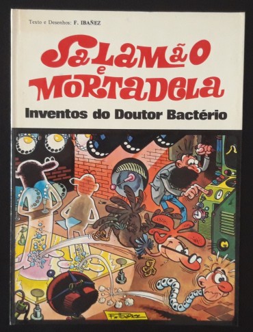 Álbum BD “Salamão e Mortadela” Nº 4 (desenhos de Ibañez)