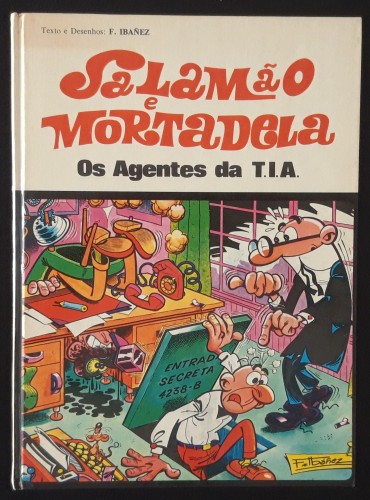 Álbum BD “Salamão e Mortadela” Nº 5 (desenhos de Ibañez)
