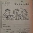 Três Livros escolares bastante antigos	