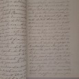 Manuscrito do Ano de 1853 ( 24 páginas cosidas)