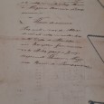 Manuscrito do Ano de 1853 ( 24 páginas cosidas)