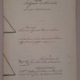 Manuscrito do Ano de 1853 ( 24 páginas cosidas)
