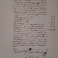 Manuscrito de uma (1) Folha com do Ano de 1793
