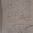 Dois Manuscritos de uma (1) Folha cada Ano de 1792/93