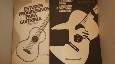 Varios Livros com pautas e Ensinamentos para Guitarra