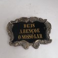 Placa de suspensão - Deus Abençoe o Nosso Lar