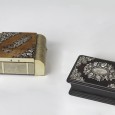 Caixa e caixa de cigarros 