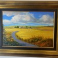 Pintura a óleo assinado 