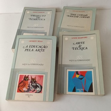 Quatro livros sobre arte 