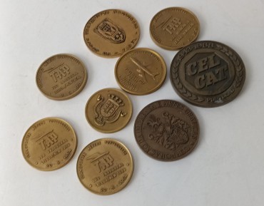 Lote de medalhas 