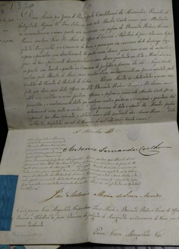 Documento antigo 1843