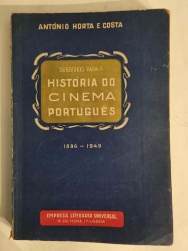 HISTÓRIA DO CINEMA PORTUGUÊS  1896-1949
