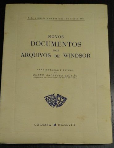 NOVOS DOCUMENTOS DOS ARQUIVOS DE WINDSOR