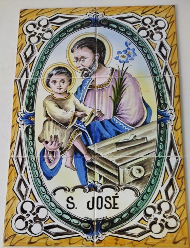 Painel Santo António com o Menino