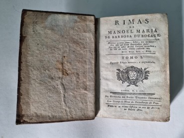  RIMAS DE MANOEL MARIA DE BARBOSA DU BOCAGE