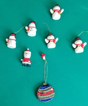 Lote de pendentes de Natal 