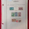 Conjunto de selos de África e Angola de 1898 e 1881/1915