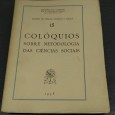 COLÓQUIOS SOBRE METODOLOGIA DAS CIÊNCIAS SOCIAIS 