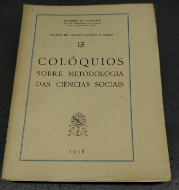 COLÓQUIOS SOBRE METODOLOGIA DAS CIÊNCIAS SOCIAIS 