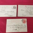 7 post cards todos circulados «Principio do séc. XX»