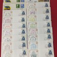 Conjunto de 20 fdc's sendo Vaticano (15), Nações Unidas (2) e Europa/Alemanha (3)