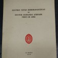 ALGUMAS NOTAS BIBLIOGRÁFICAS DO DOUTOR FERNANDO ANDRADE PIRES DE LIMA