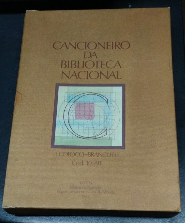 CANCIONEIRO DA BIBLIOTECA NACIONAL