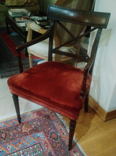 Par de cadeiras de braços